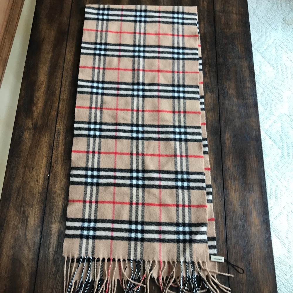 Burberry Merino Wool/Cashmere Scarf